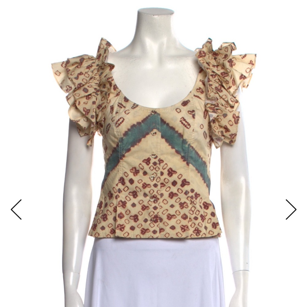 Ulla Johnson ruffle tank